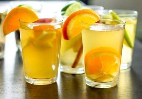 Ginger Orange Homemade Kombucha - Eat Spin Run Repeat