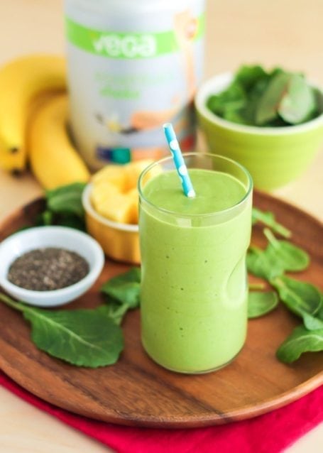 My Favourite Stress-Busting Digestion-Boosting Smoothie - Eat Spin Run Repeat
