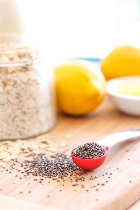 Vegan Lemon Poppy Seed Protein Squares - Eat Spin Run Repeat