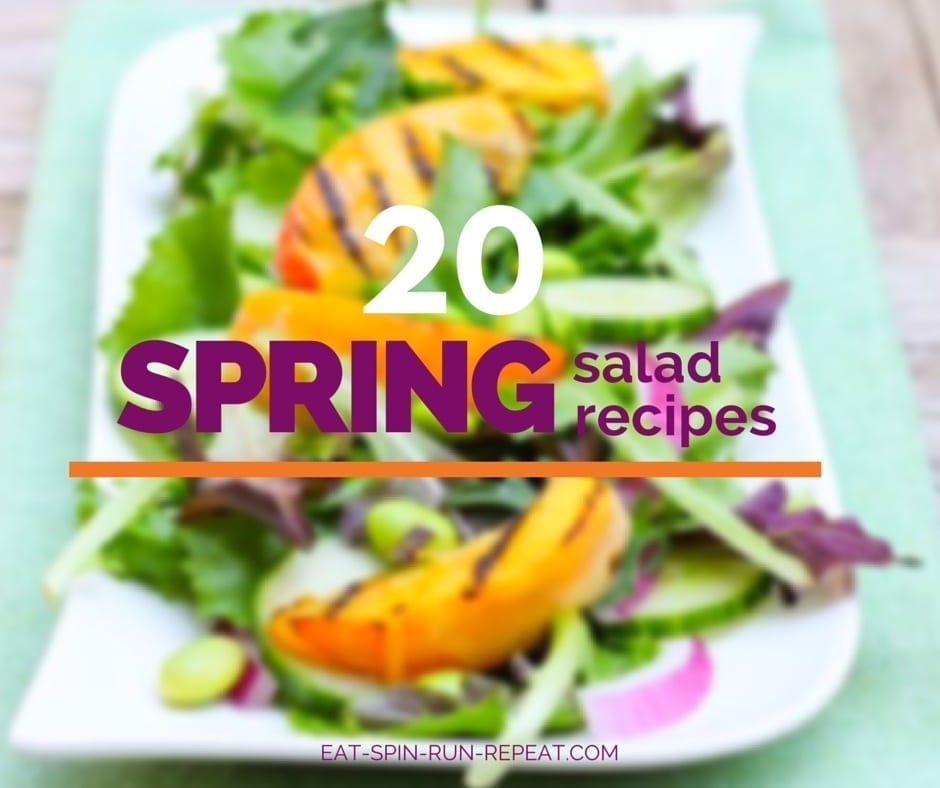 20 healthy and easy to make spring salad recipes - Eat Spin Run Repeat