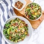 Quinoa Trailblazer Salad with Maple Tamari Roasted Almonds | vegan + gluten-free || Eat Spin Run Repeat