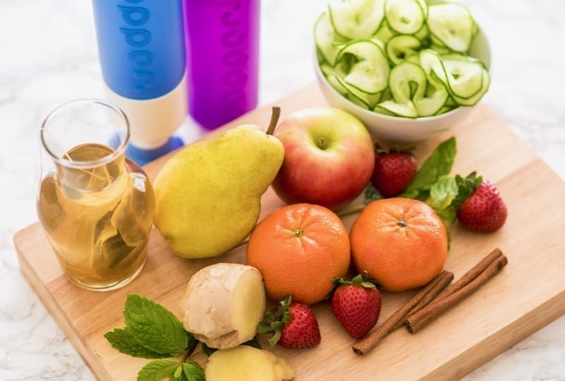 3 water infusions to make staying hydrated more delicious - Eat Spin Run Repeat