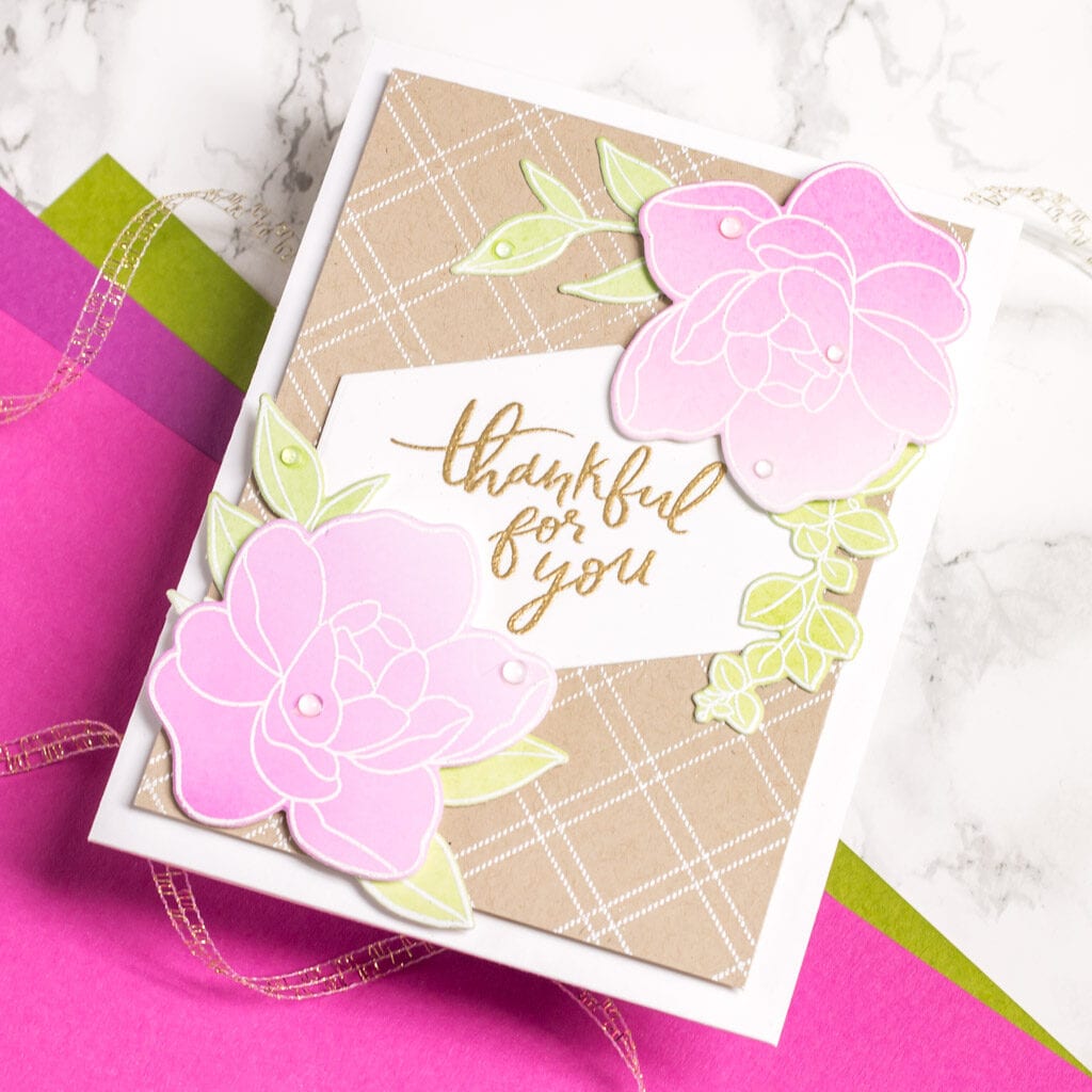 Fresh Cut Floral Cards, 2 Ways - The Stamp Market - My Fresh Perspective