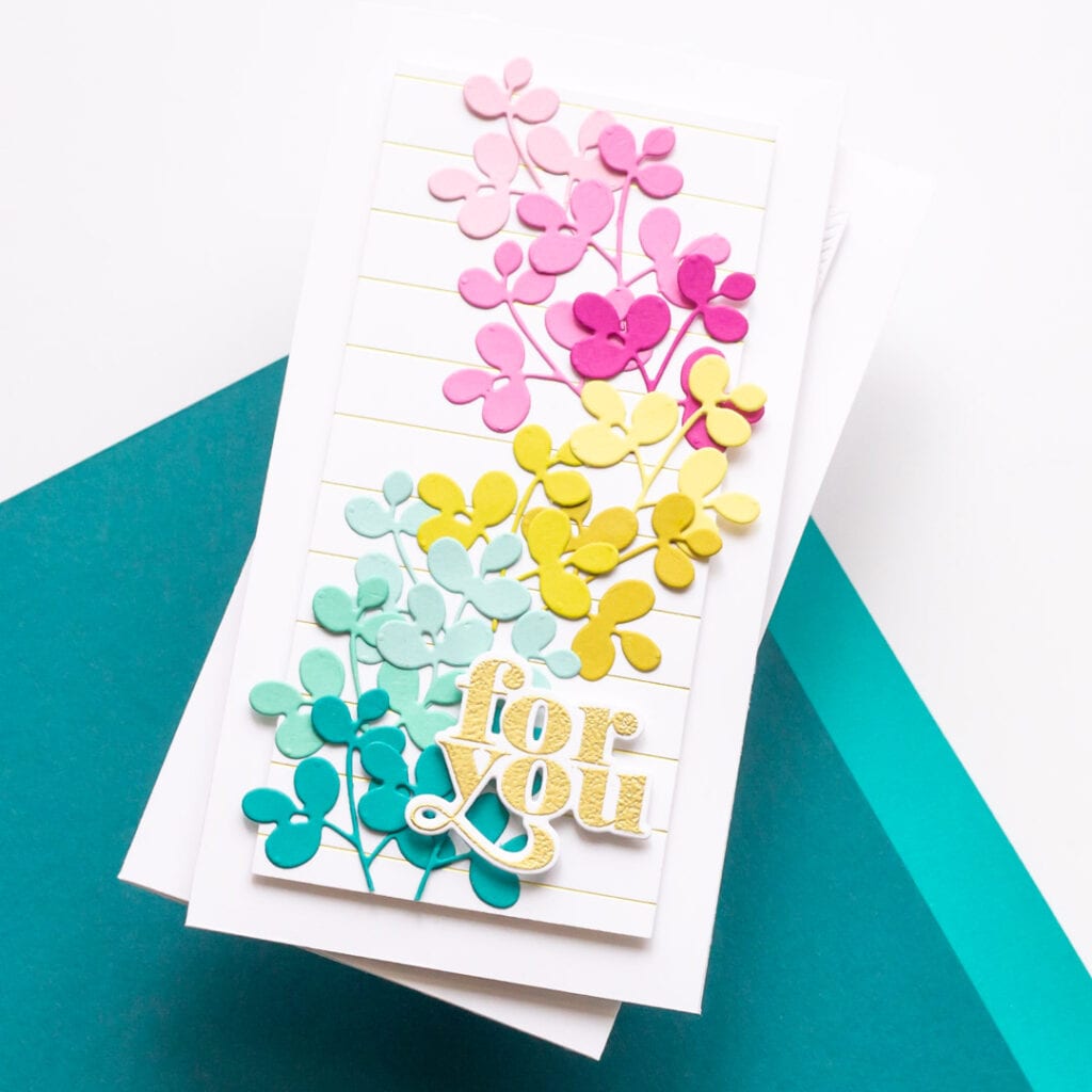 Berry Branches Mini Slimline Cards - featuring The Stamp Market