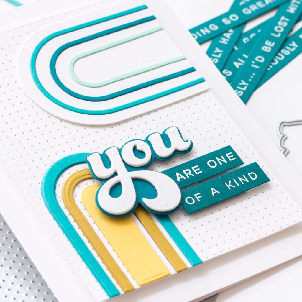 All About You Cards, 2 Ways - featuring Essentials by Ellen A2 Piercing Plate