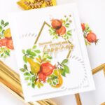 Pinkfresh Studio July 2022 Release - Pears and Pomegranates Washi Card